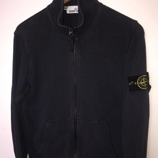 jaqueta zipped stone island