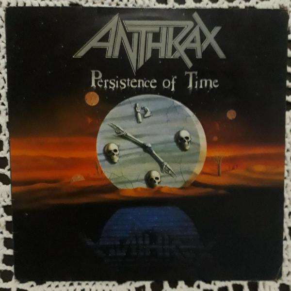 lp vinil anthrax-resistence of time -1990
