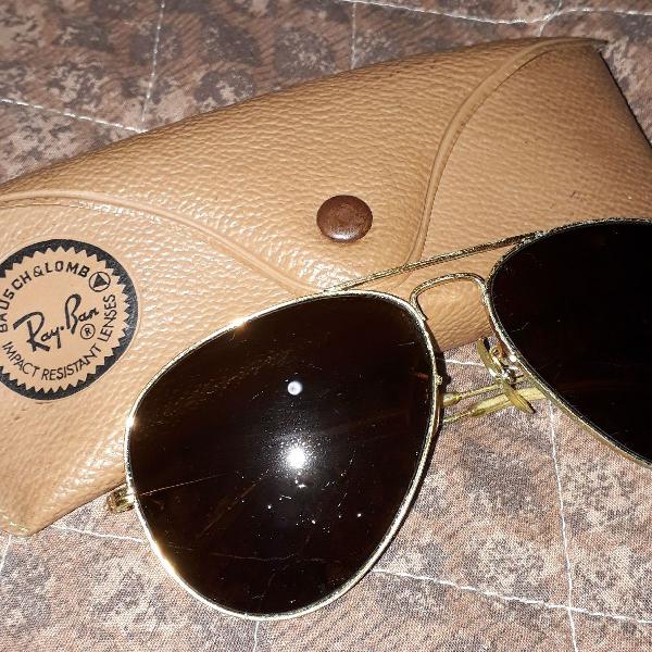 ray ban aviador antigo