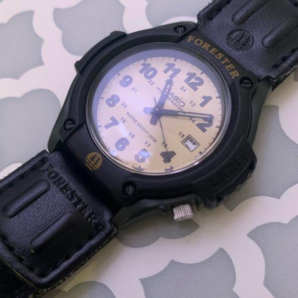 relógio casio forester