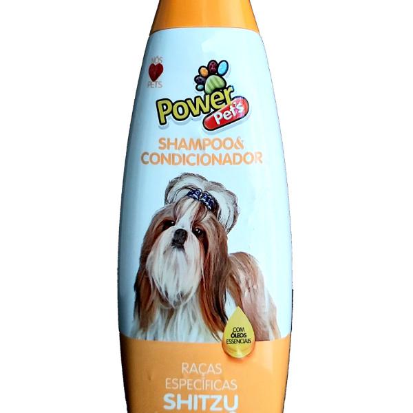 shampoo 2x1 p/ cães raças específicas shitzu &amp;