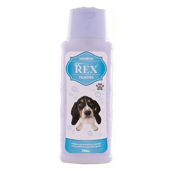 shampoo para cães filhotes rex 750ml