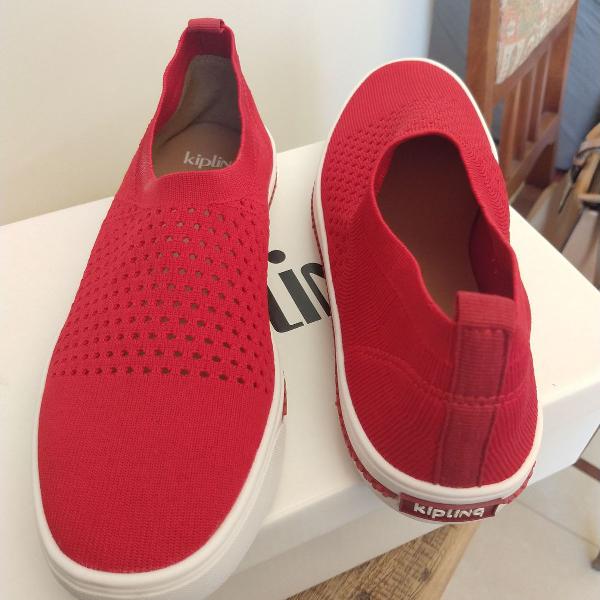 tênis kipling vermelho