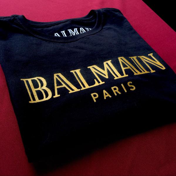 tshirt balmain gold - pp