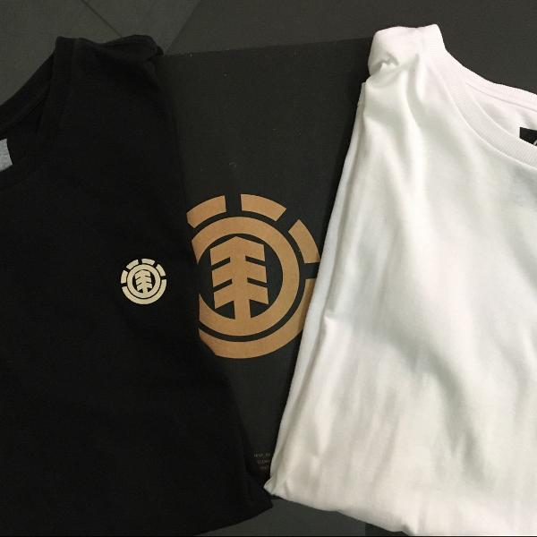 2 camisetas element