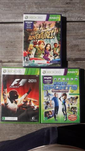 3 jogos originais para Xbox 360