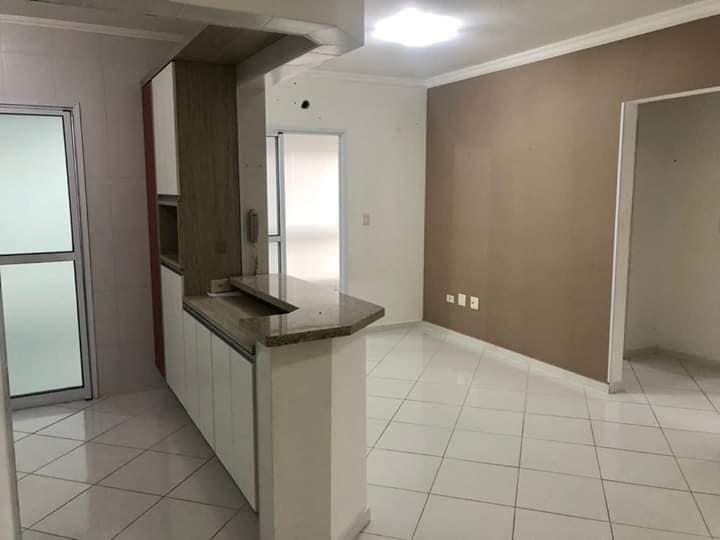 Apartamento 2 dormitórios Vista mar com sacada gourmet