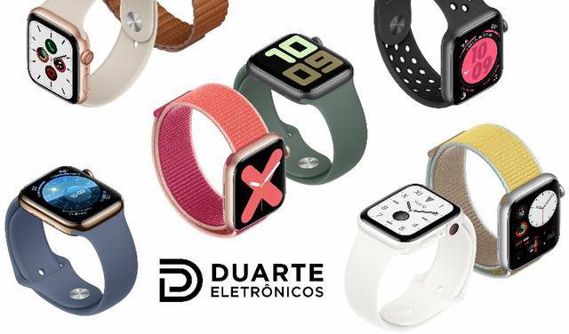 Apple Watch Series 5 - Lacrado, Pronta Entrega - Duarte