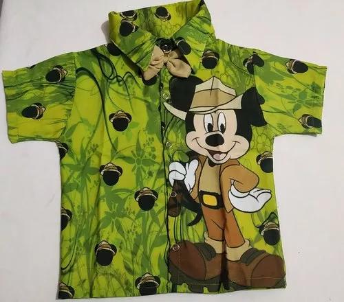 Camisa Mickey Safari