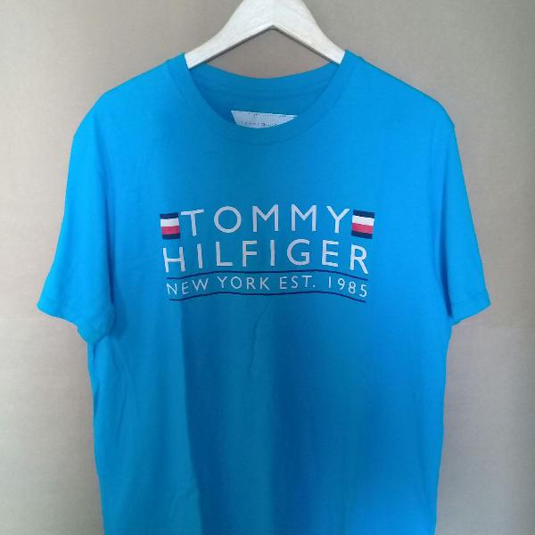 Camiseta Gola Careca - Tommy Hilfiger