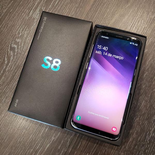 Celular Samsung Galaxy S8 64 GB (tela trincada)