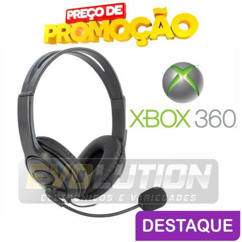 Fone De Ouvido Com Microfone Para Xbox 360 - Knup