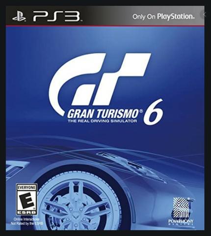 Jogo PS3 GT6 Gran Turismo 6