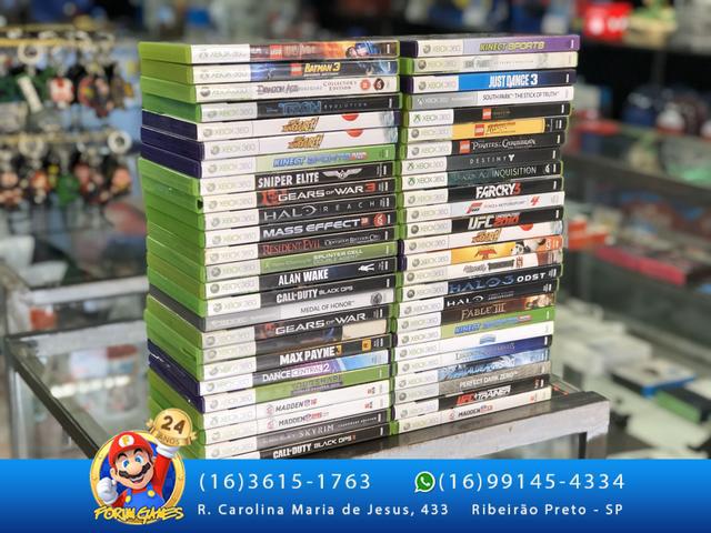 Jogos Originais do Xbox 360 - Apartir de R$39,00