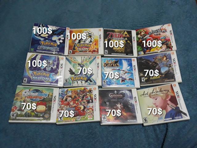 Jogos nintendo 3ds - ver fotos