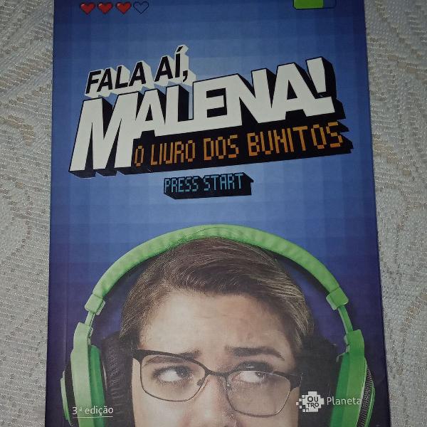 Livro Fala aí Malena! O Livro dos Bunitos