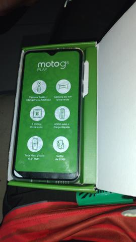 Moto G 8 play 32 GB câmera tripla
