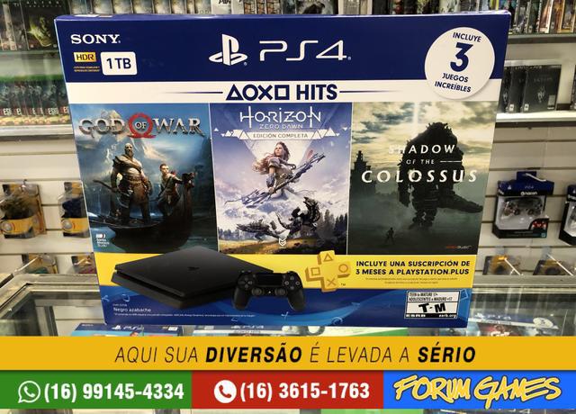 PlayStation 4 Bundle Hits de 1TB com Jogos Fantásticos