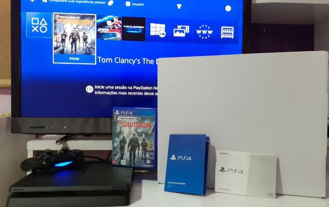 Playstation 4 Slim, Na Caixa, Excelente Estado! + Garantia