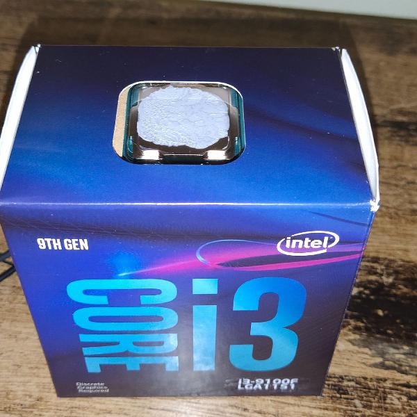 Processador Intel Core i3 9100f QUAD CORE
