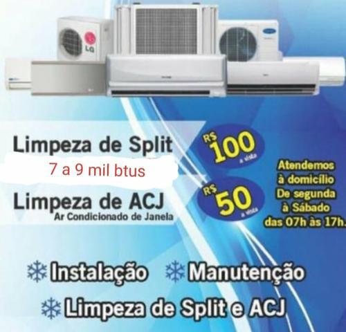 Refrigeração manutenção em ar condicionado Split