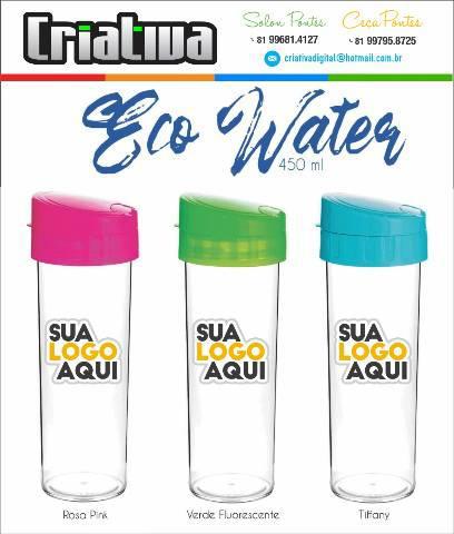Shakeira e Garrafa Eco Water