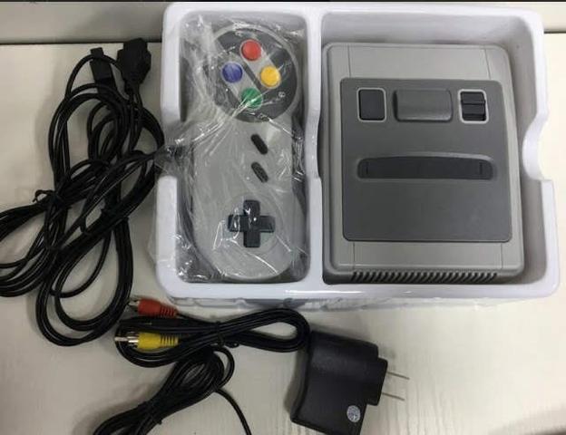 Super Mini Nintendinho SFC 620 Jogos Clássicos