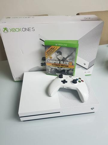 Xbox one S de 1 terá (aceito cartão)