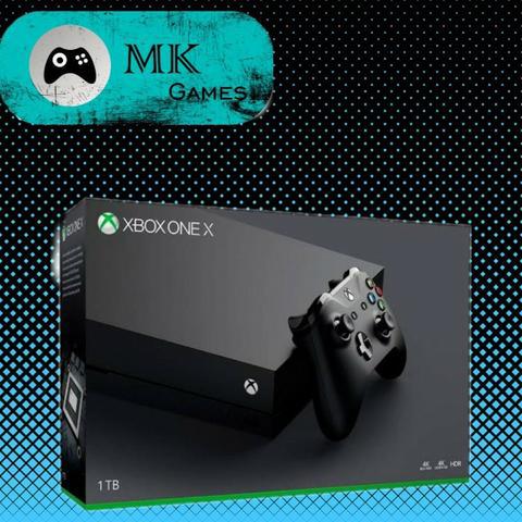 Xbox one X - Loja Física- Mk Games Bh- Aceitamos Cartões