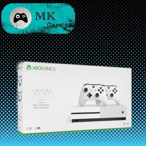 Xbox one s 1TB Nacional - Mk Games Bh- Aceitamos Cartões em