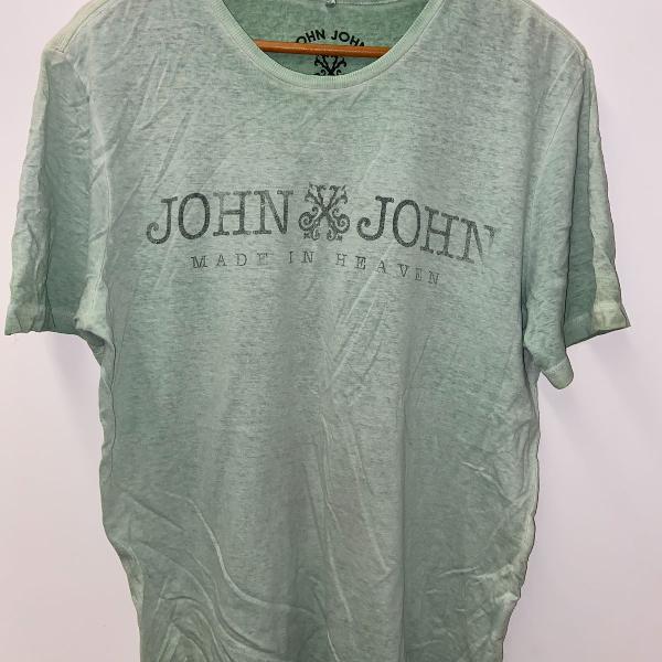camiseta john john verde clara
