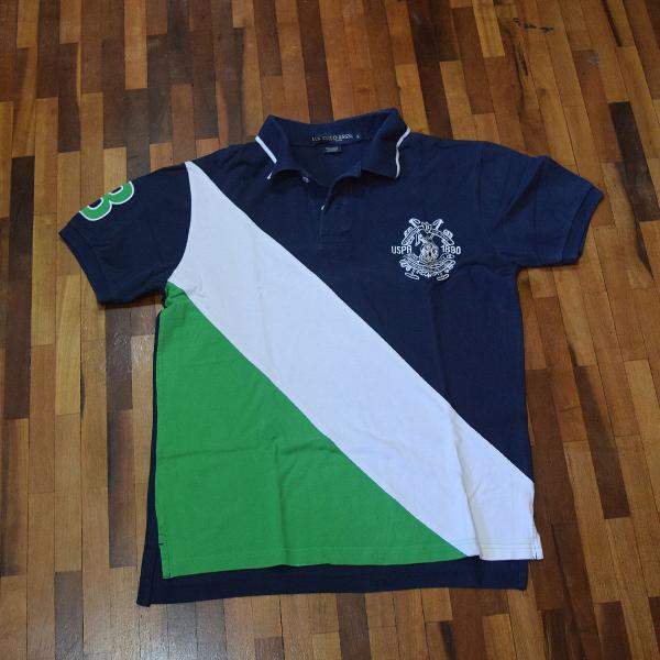 camiseta polo us polo azul