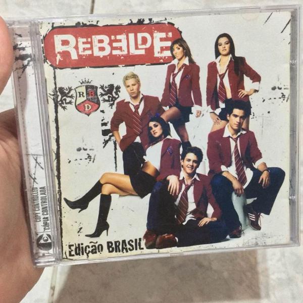 cd rbd rebelde edição brasil