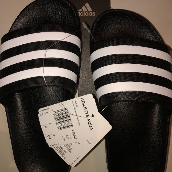 chinelo adidas