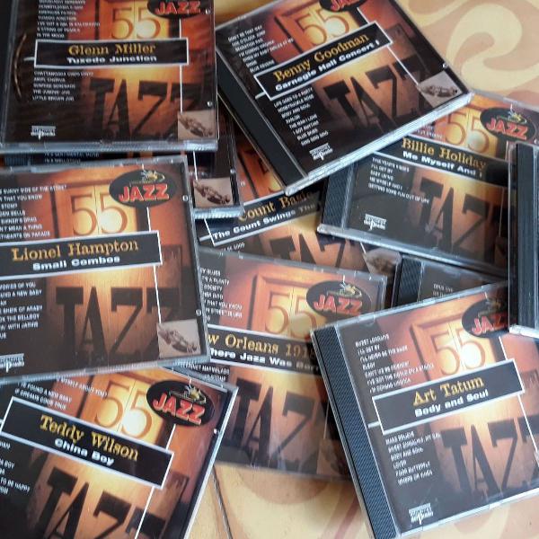 coleção cds jazz del prado - 12 unidades