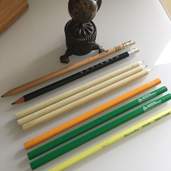 coleção de lápis