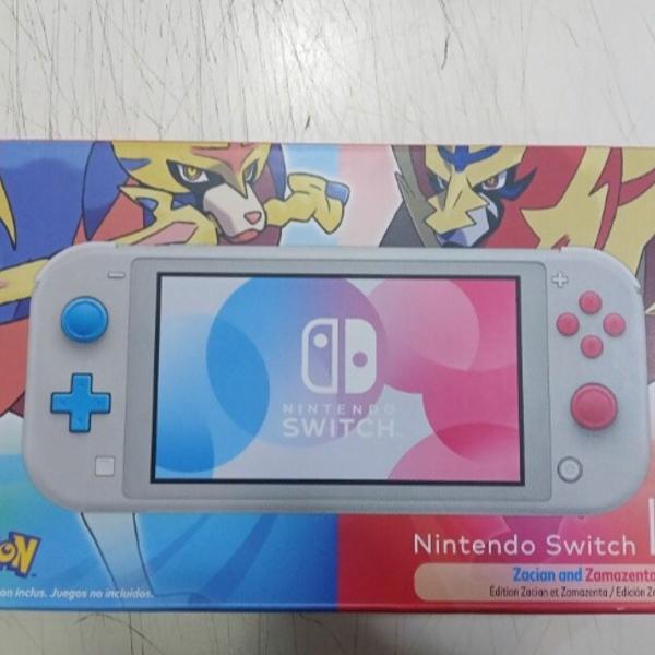console nintendo switch lite 32gb ed pokemon novo portátil