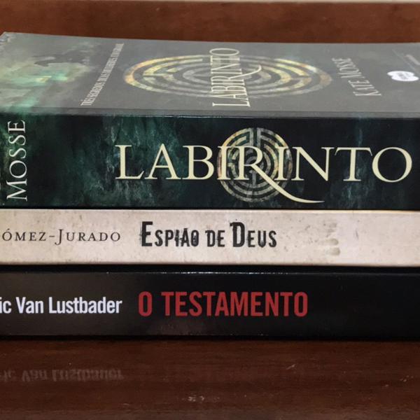 kit 3 livros