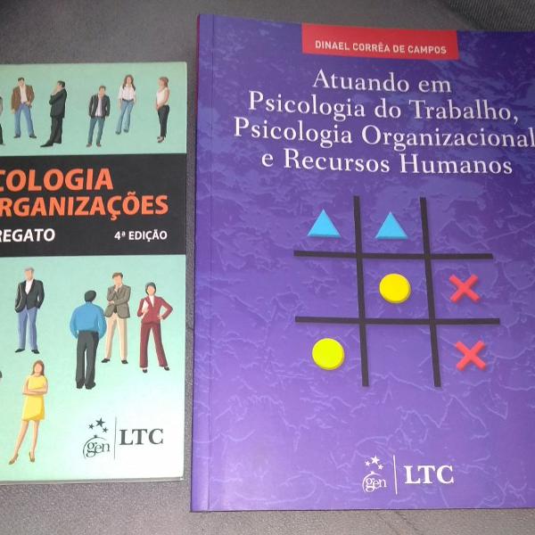 kit livros psicologia organizacional