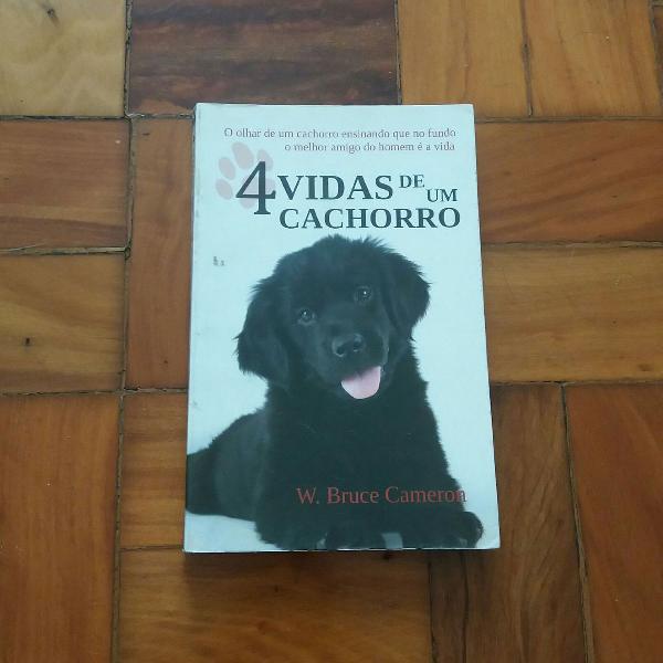 livro "4 vidas de um cachorro"