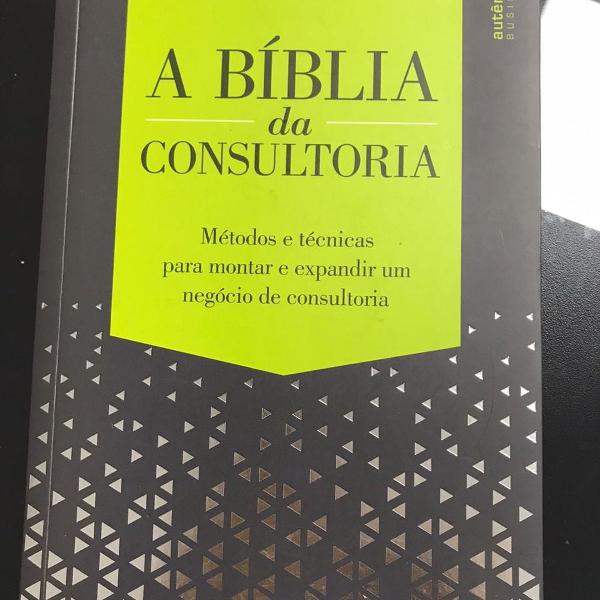 livro a bíblia da consultoria