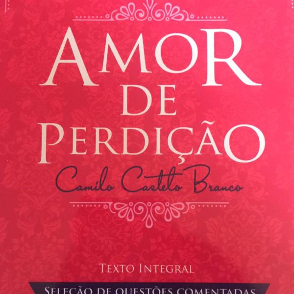 livro amor de perdição