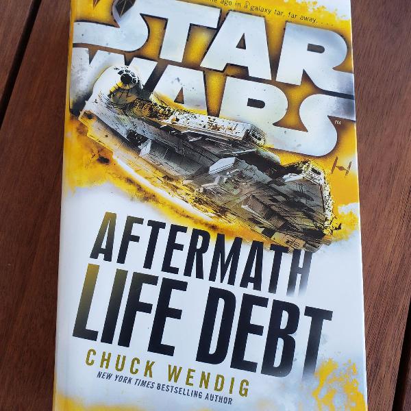 livro da saga Star Wars - Aftermath Life Debt