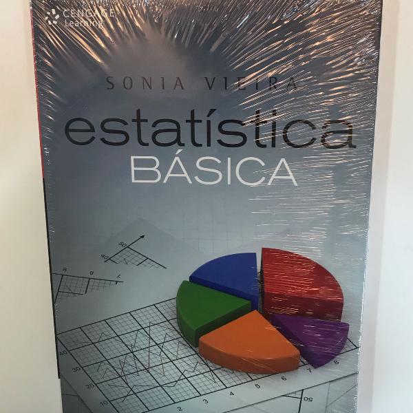 livro estatística básica