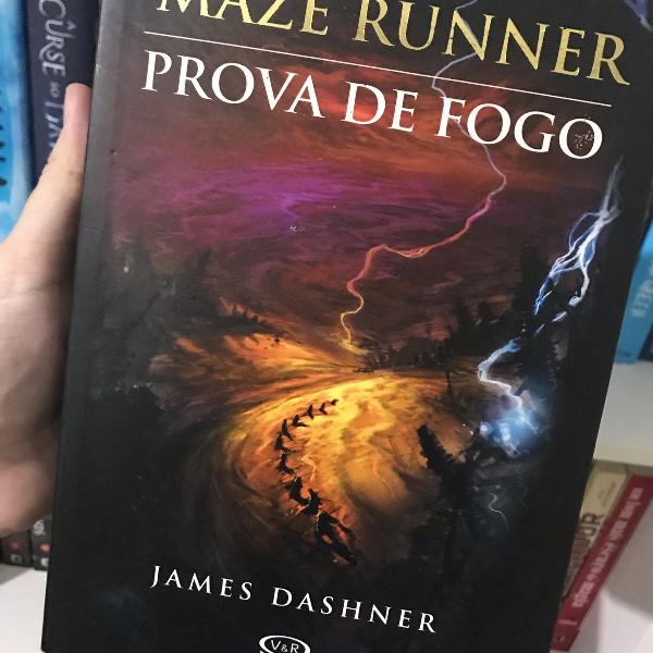 livro maze runner prova de fogo james dashner