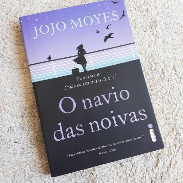 livro o navio das noivas, da jojo moyes