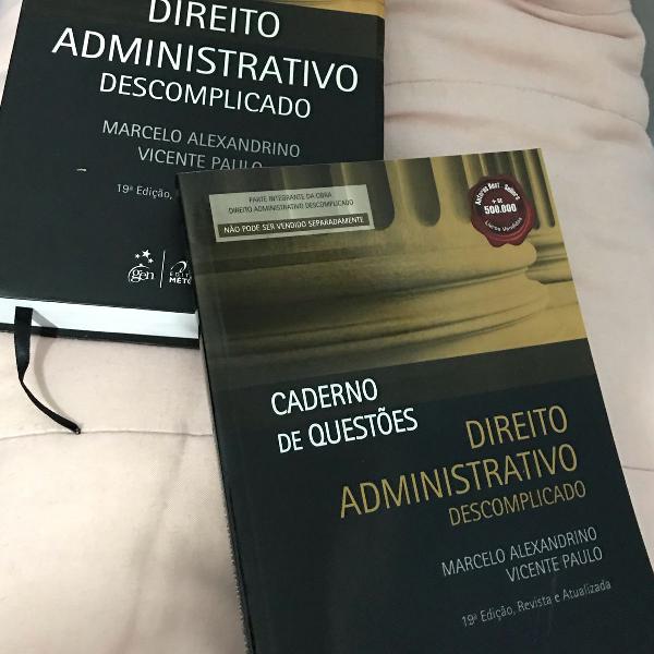 livro para concurso direito descomplicado