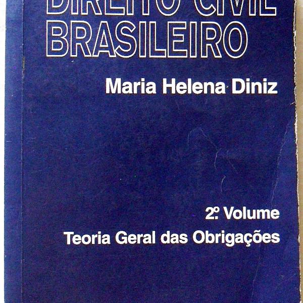 livro teoria geral das obrigações 2 volume maria helena