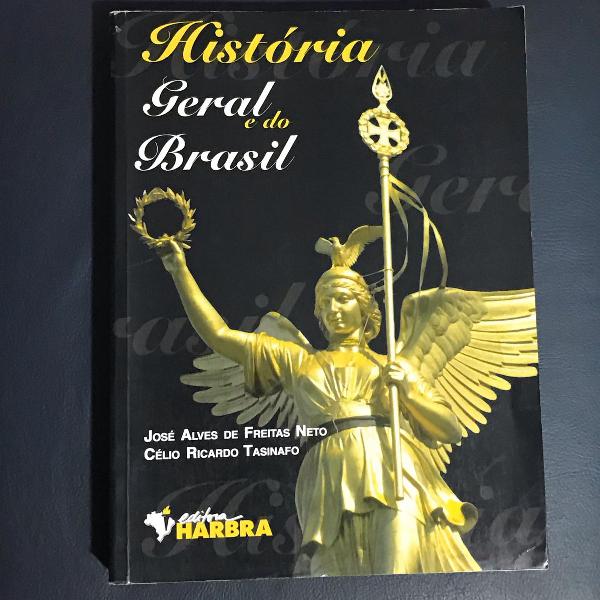 livro vestibular história geral e Brasil