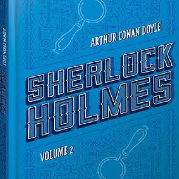 livros capa dura Sherlock holmes